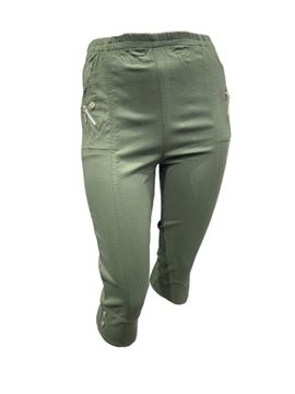 Immagine di CURVY GIRL THREE QUARTER STRETCH COTTON CROP TROUSER